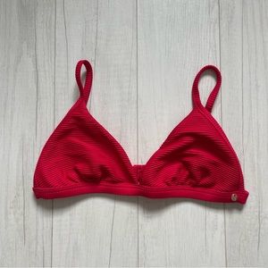 Seafolly Ribbed Triangle Bikini Top AUS Size 10/ US size 6